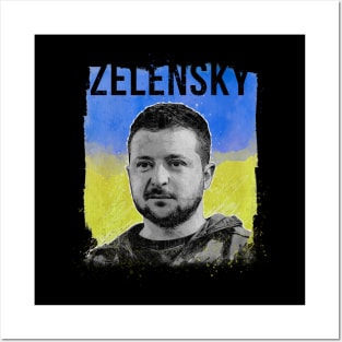 Zelensky Ukraine Posters and Art